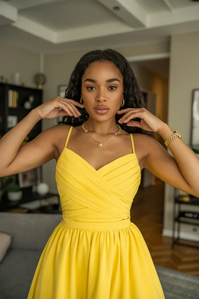 Bright Yellow Goddess