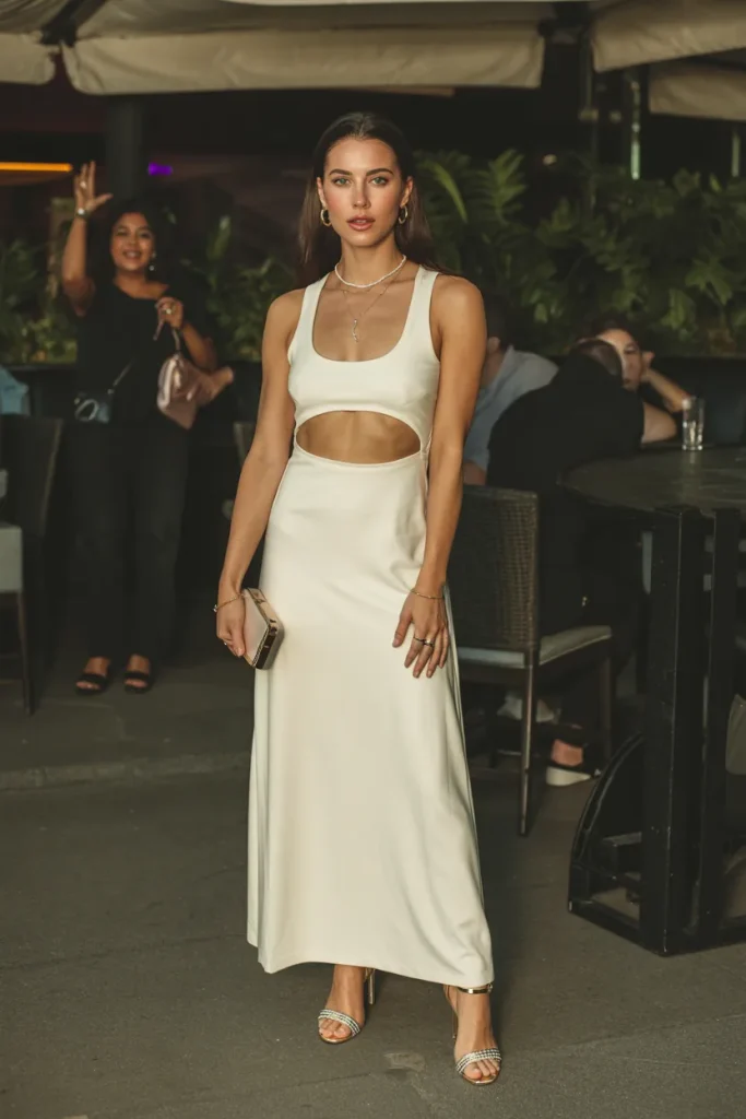 Chalk White Cut Out