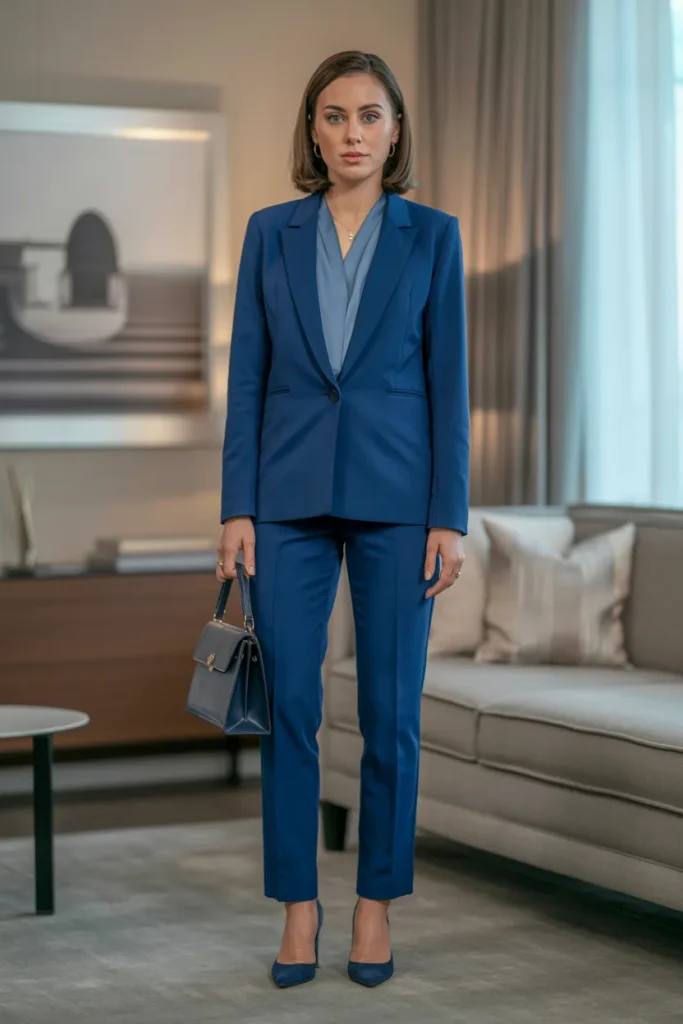 Corporate Cool in Blue