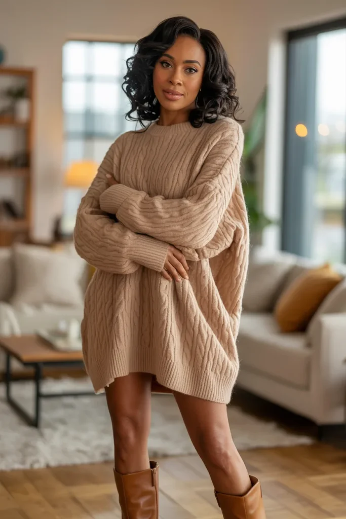 Cozy Knit Dress