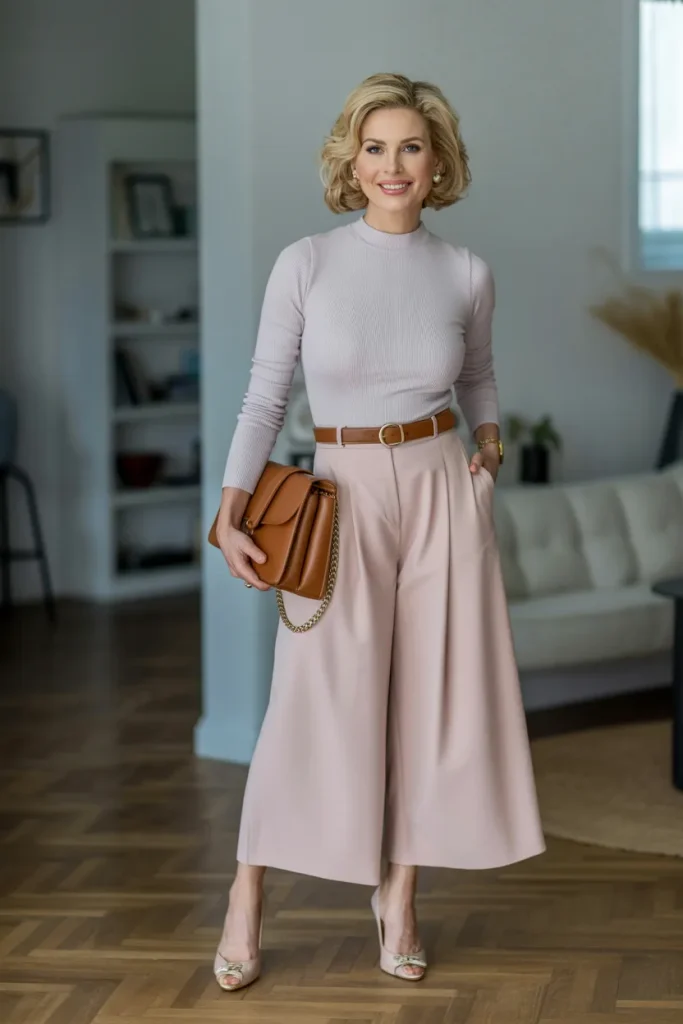 Culottes with Fitted Tops