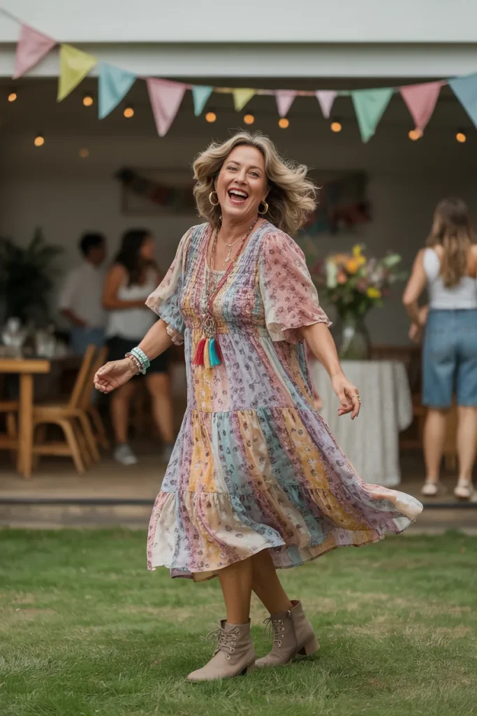 Dancing at a Summer Festival