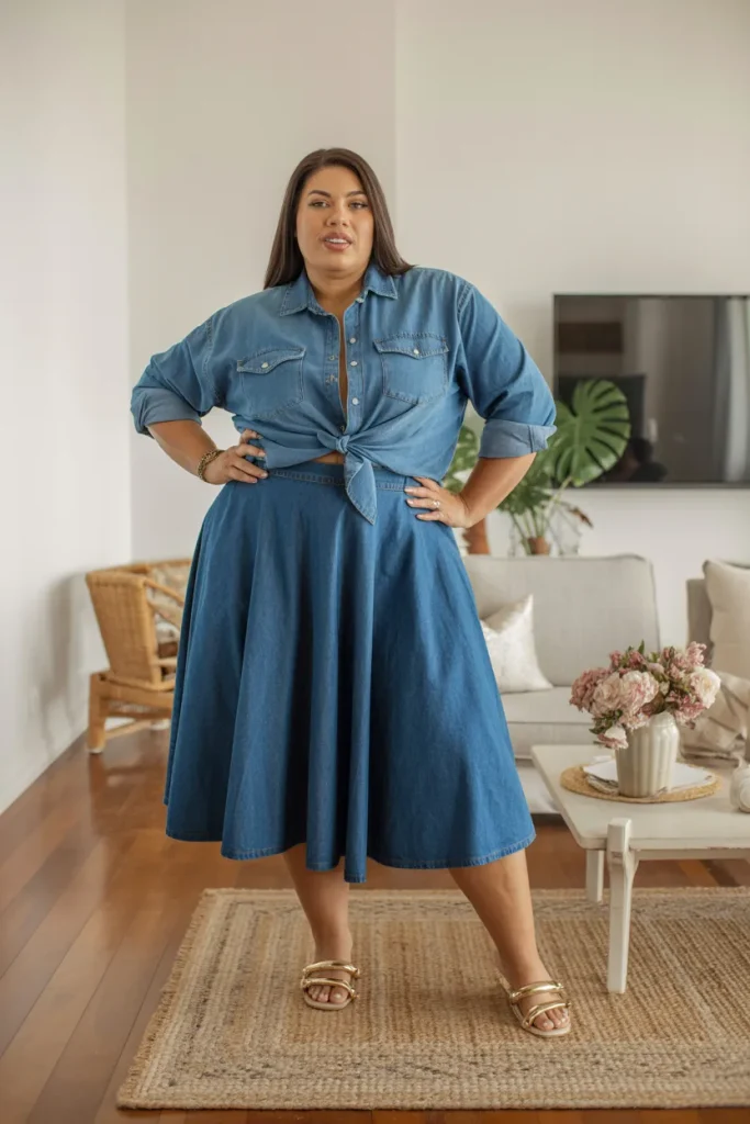 Denim on Denim Outfit
