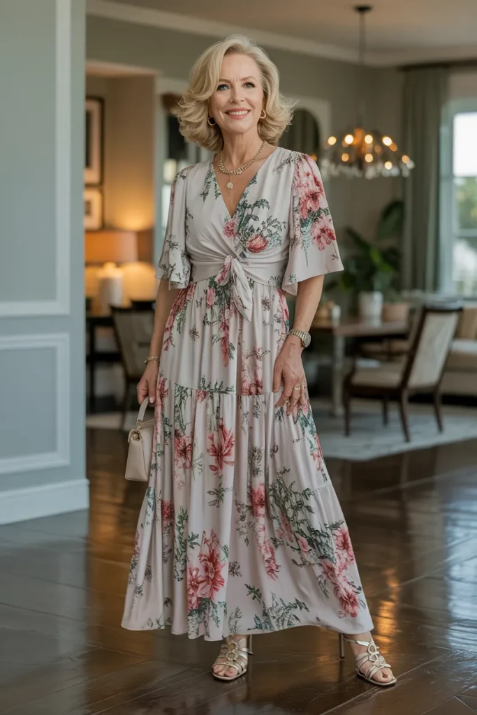 Floral Maxi Dress 1