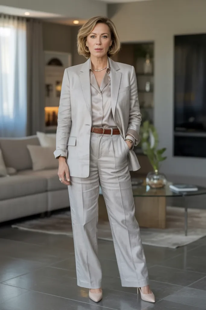 Linen Blazers and Trousers