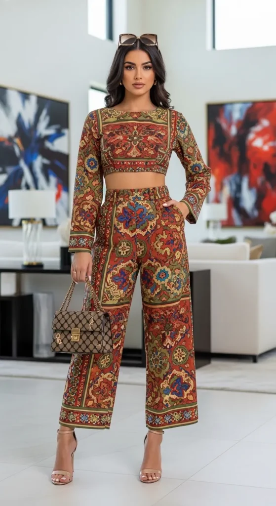 Matching Co Ord Set for Italian Outfit 1