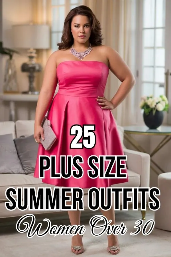 Plus Size Summer Outfits for Women Over 30
