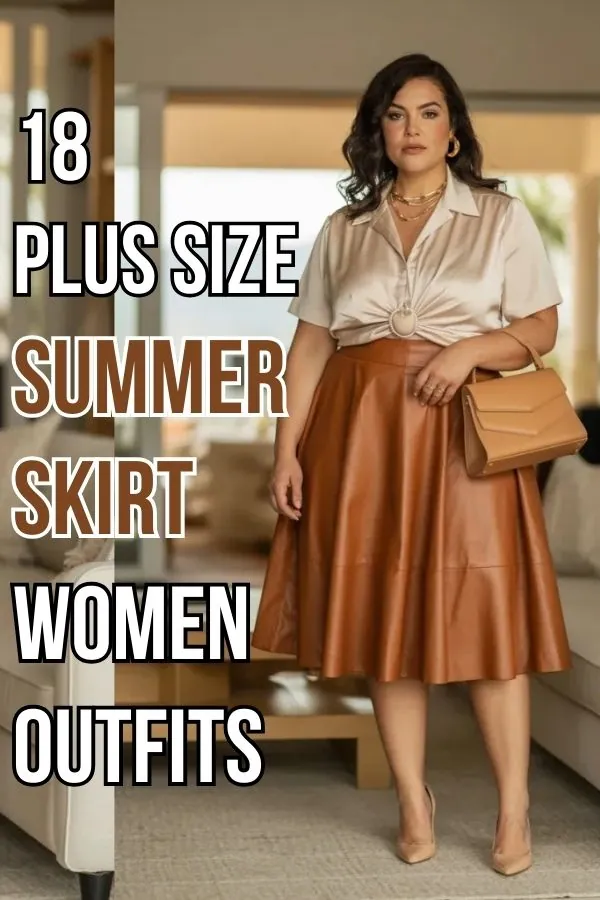 Plus Size Summer Skirt Outfits