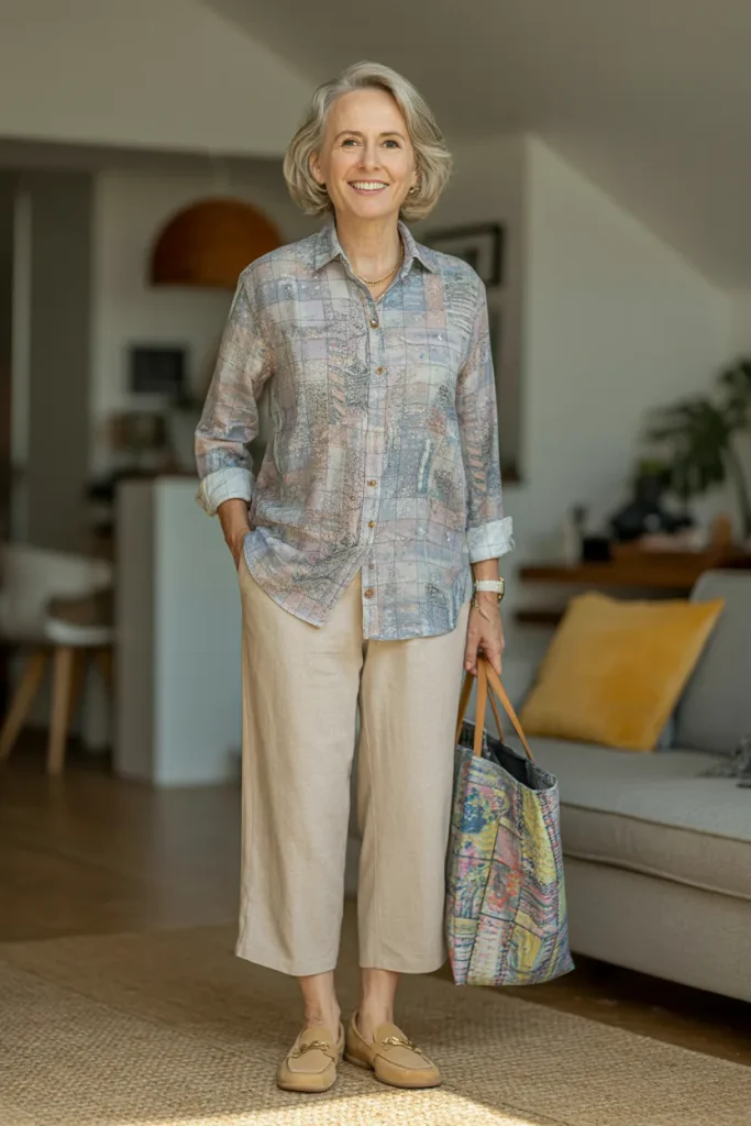 Printed Shirt Casual Style