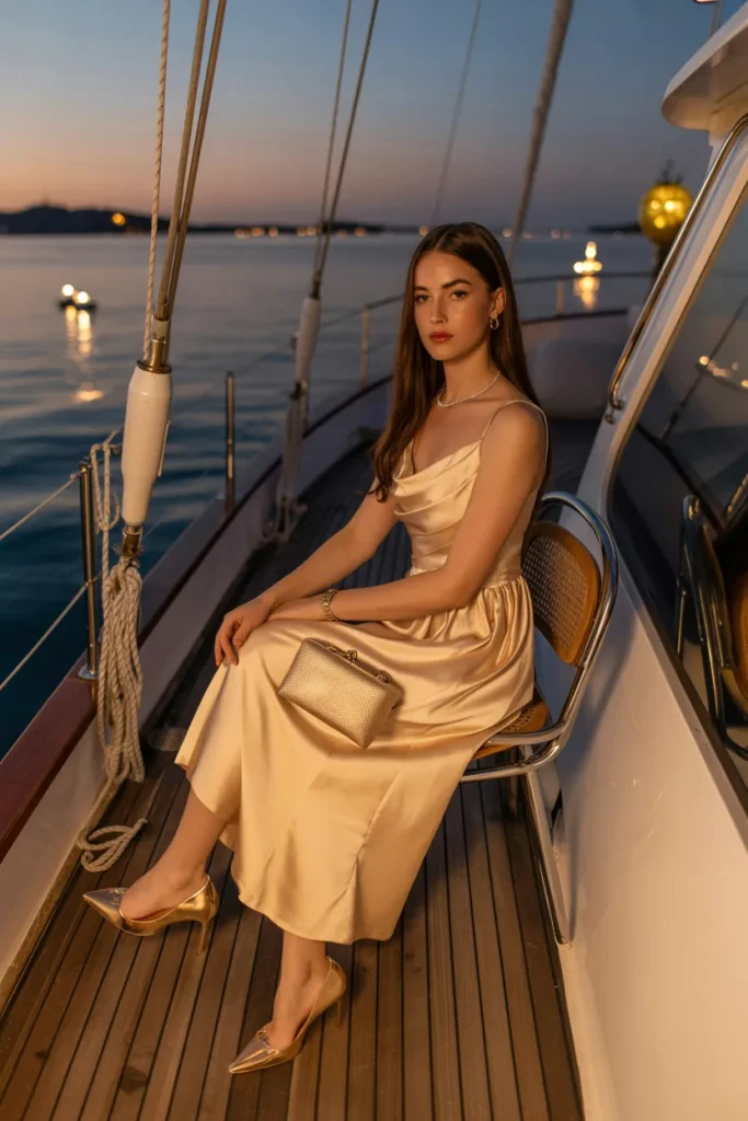 Romantic Boat Dinner