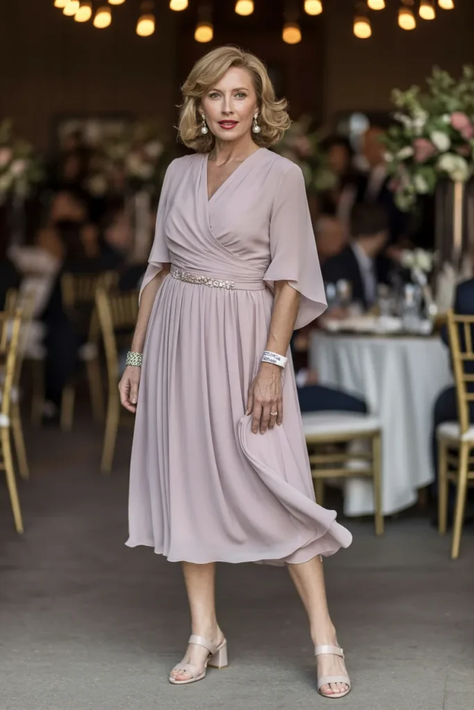Soft Chiffon Midi Elegance