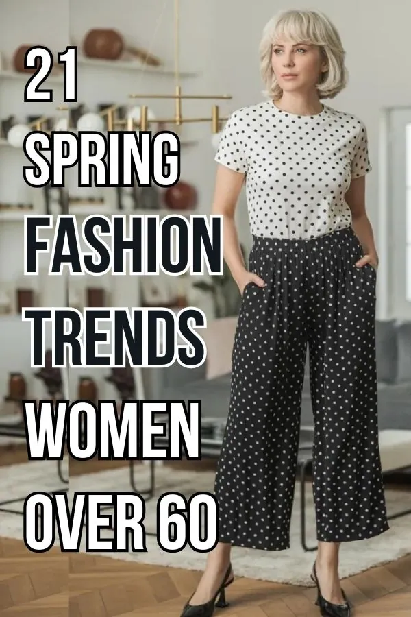 Spring Fashion Trends for Women Over 60