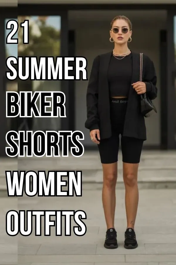 Summer Biker Shorts Outfit