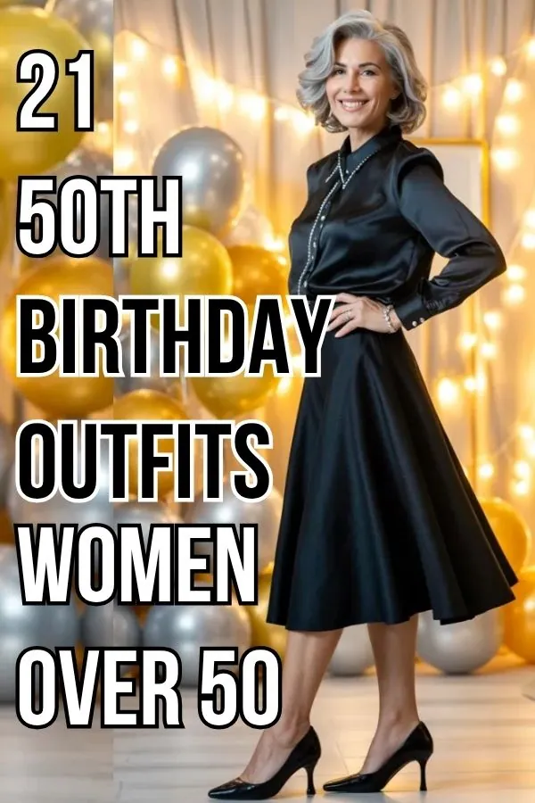 50th Birthday Outfits for Women Over 50