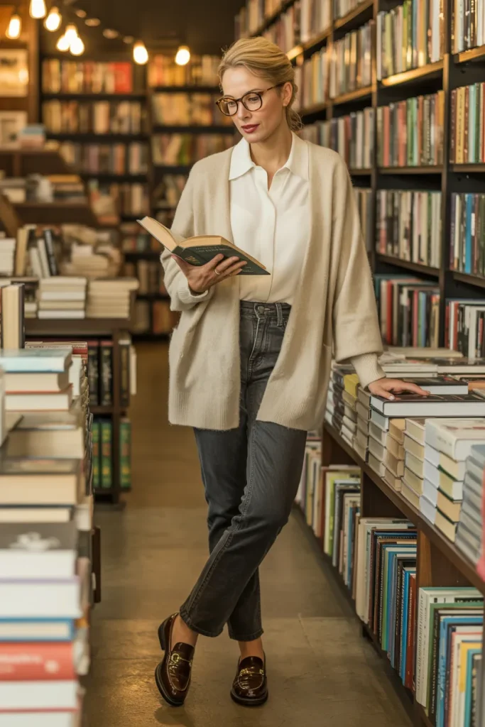 Bookstore Browsing or Library Visit