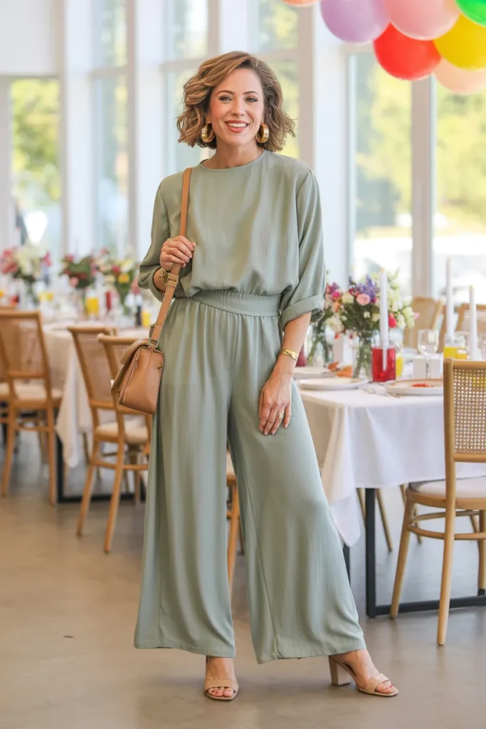 Casual Chic Jumpsuit for a Laid Back Celebration