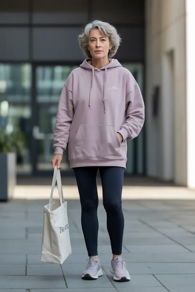 Casual Hoodie with Leggings