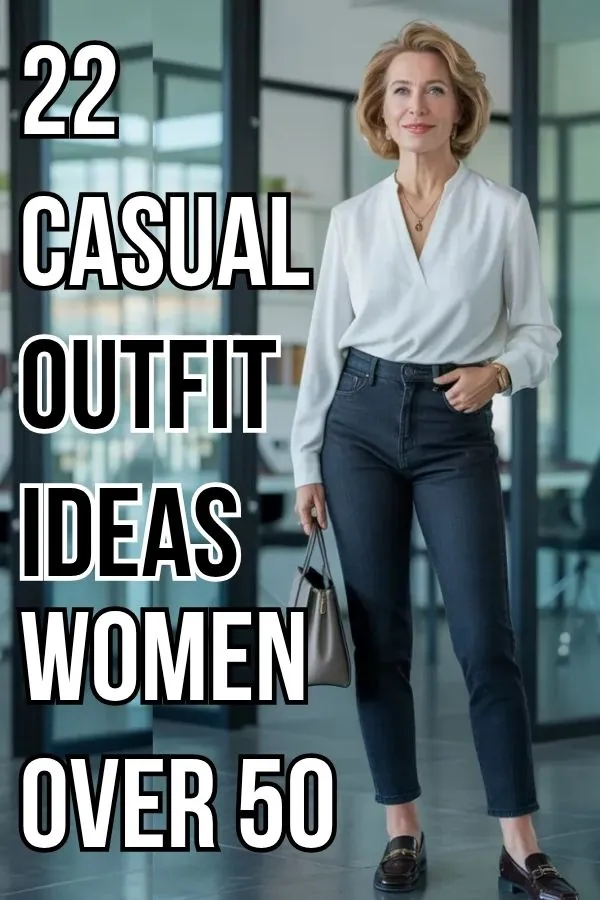 Casual Outfit Ideas for Women Over 50
