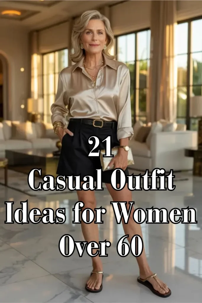 Casual Outfit Ideas for Women Over 60