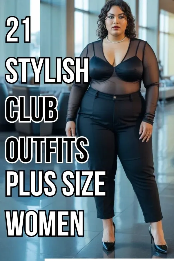 Club Outfit for Plus Size Women