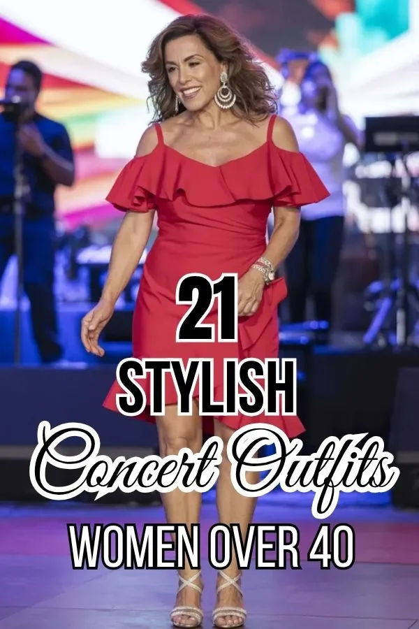 Concert Outfit for Women Over 40