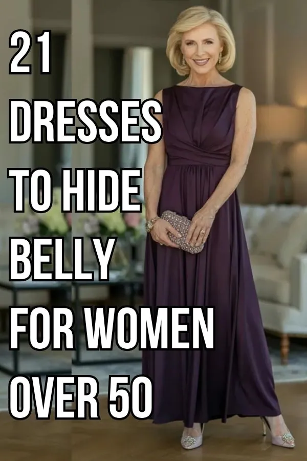 Dresses to Hide Belly for Women Over 50