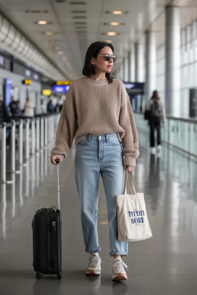 Easy Denim and Sweater Combo