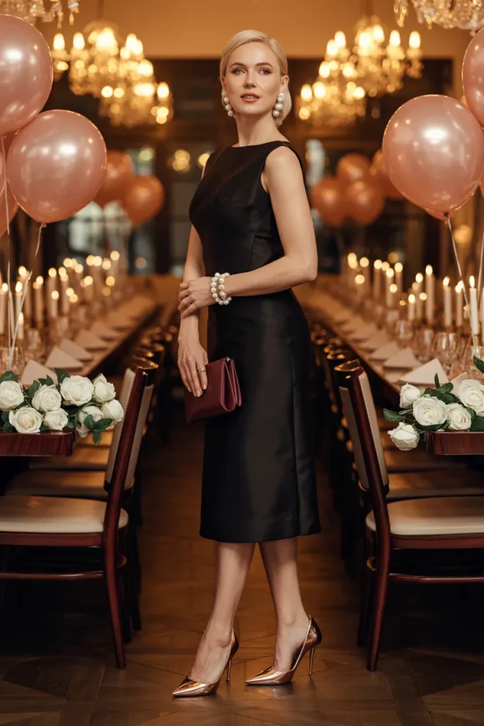 Elegant Cocktail Dress for a Classy Celebration