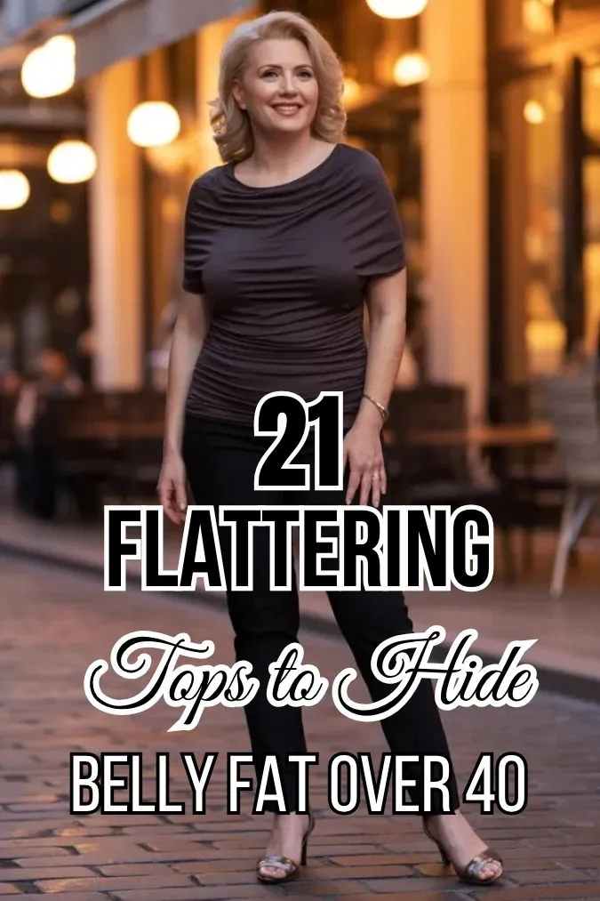 Flattering Tops to Hide Belly Fat