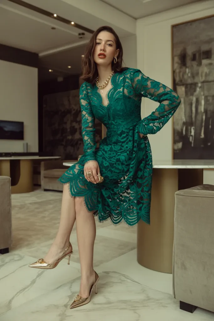 Lace Dress Inspired by Gucci