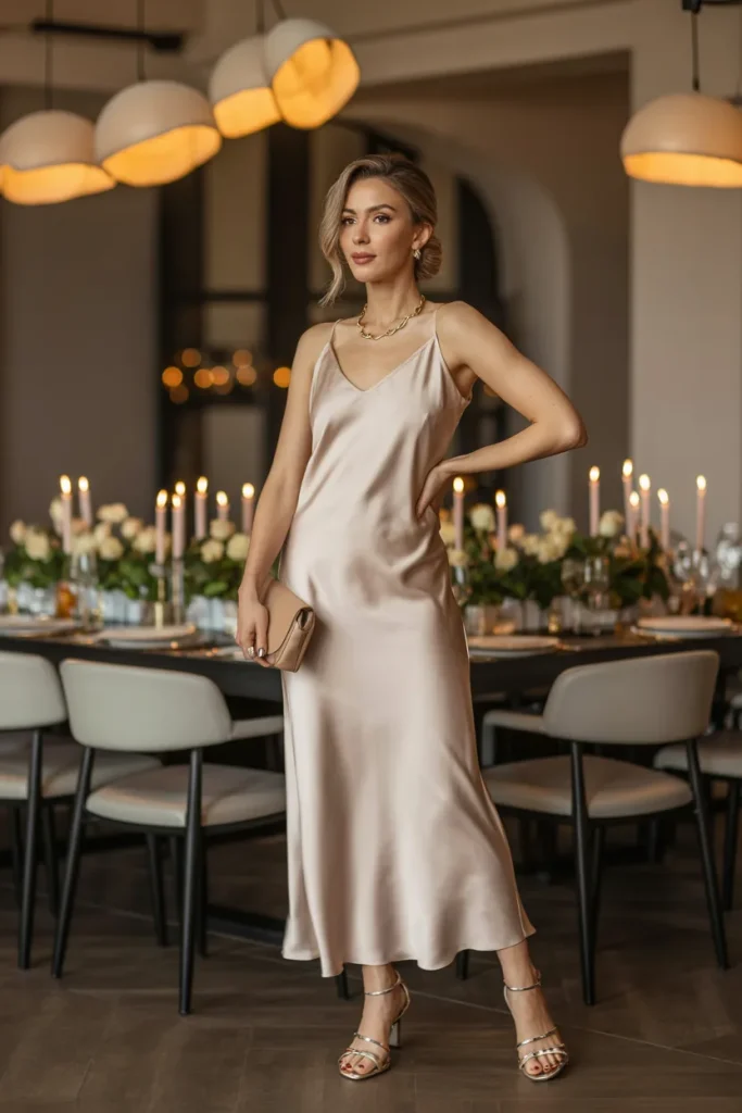 Minimalist Slip Dress for Effortless Elegance