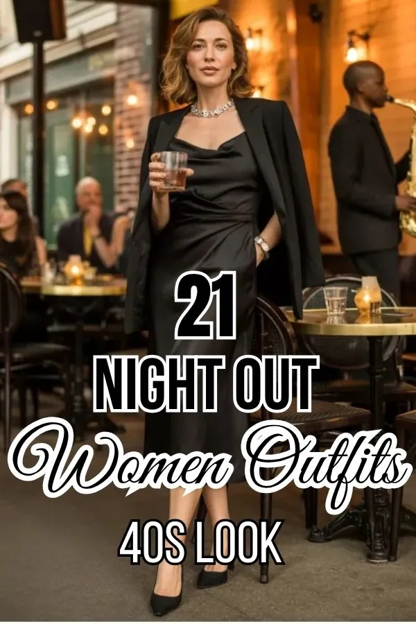 Night Out Outfits for Women in Their 40s