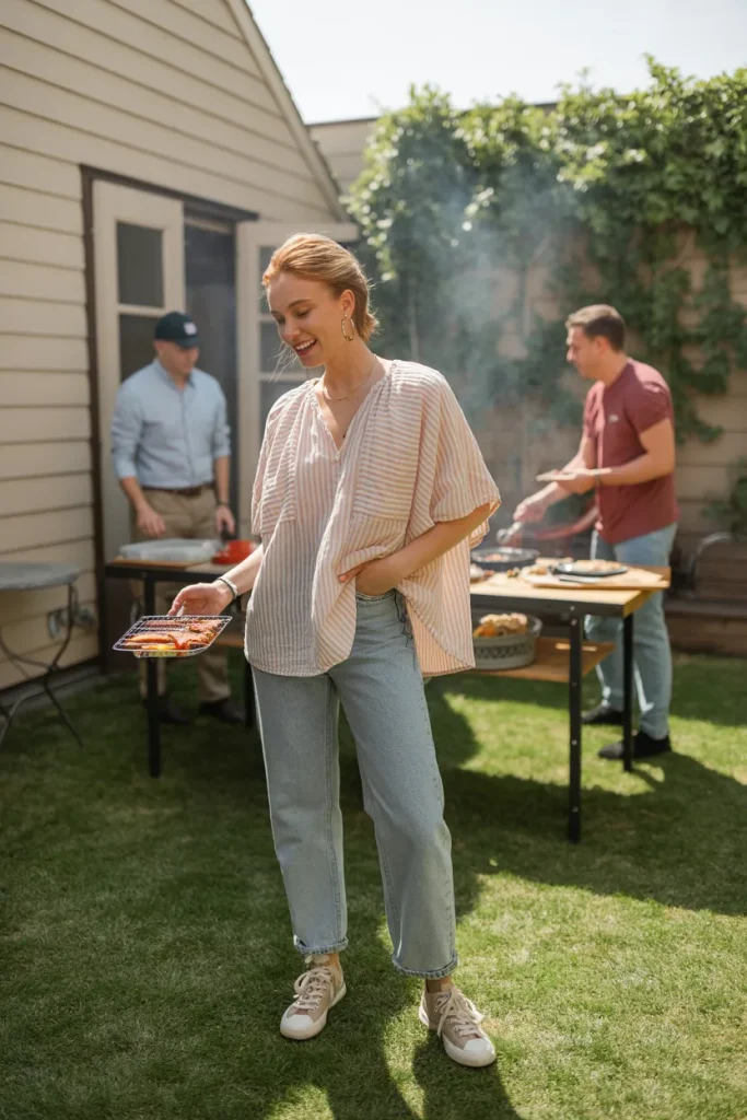 Outdoor BBQ Party