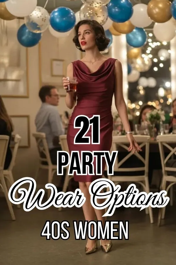 Party Wear Options for Women in Their 40s