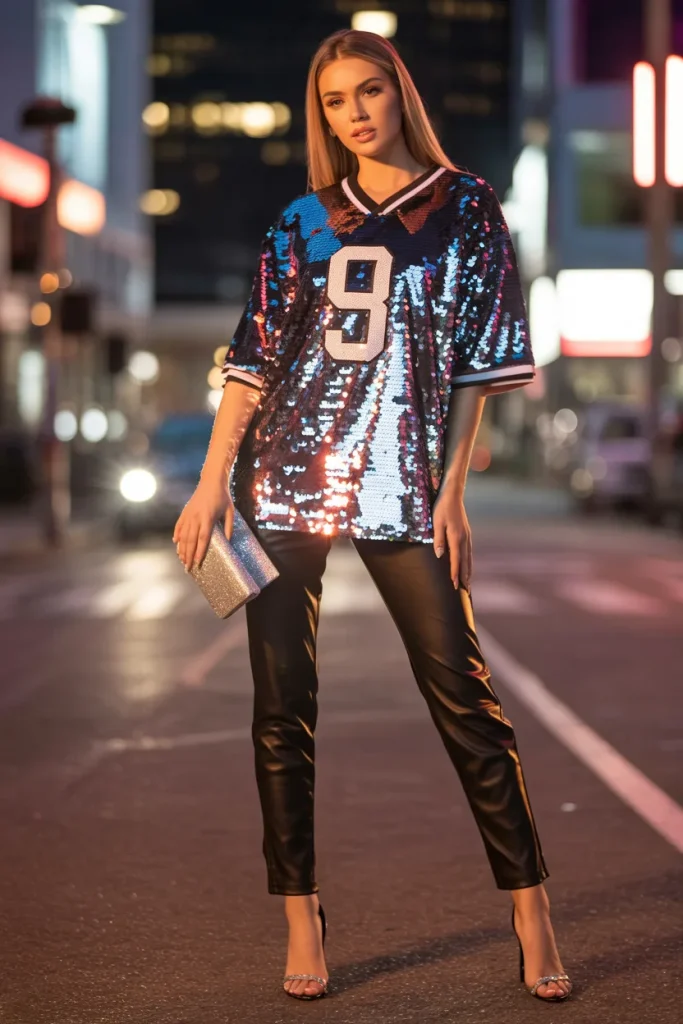 Sequined Team Shirt