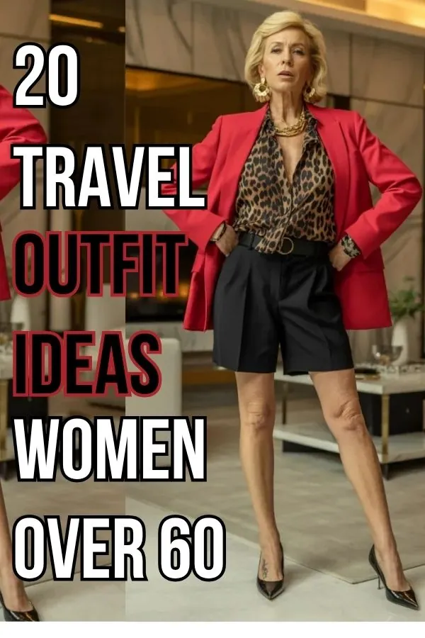Travel Outfit Ideas for Women Over 60