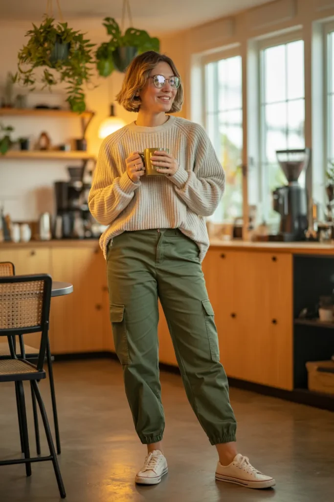Weekend Coffee Shop Look