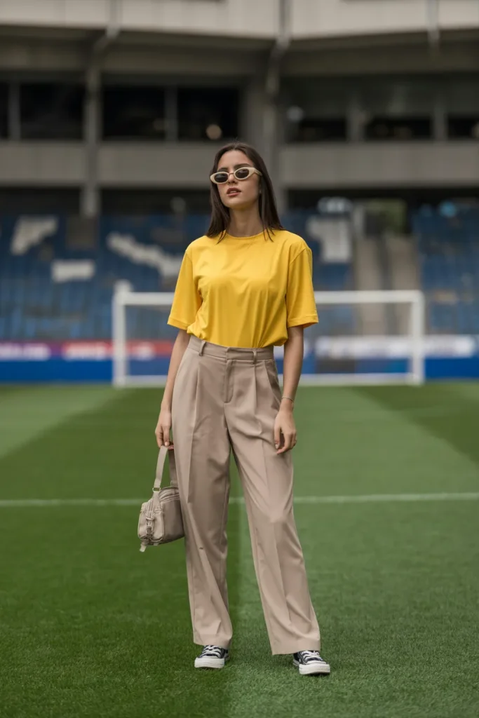Yellow Jersey with Trouser