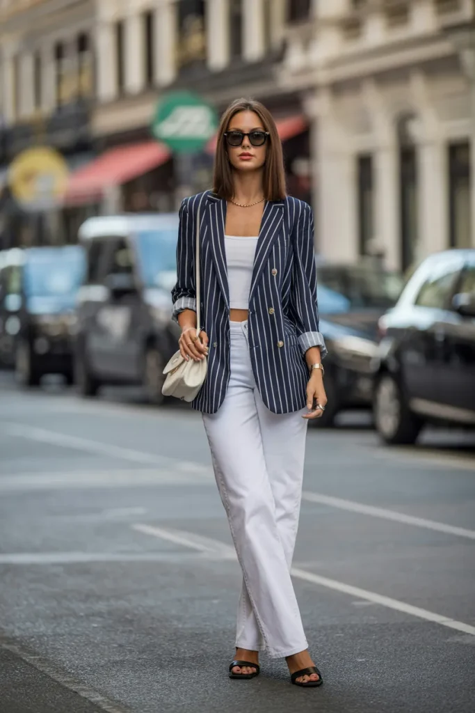 stripe premium blazer with white leg jea KfovVPHgTN2mOXRjLvvMtw eJIFKuxQRGyeiU4RZf2RFw cover