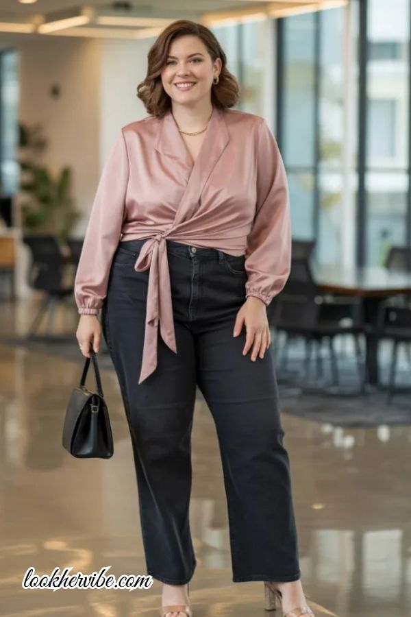 Blouse for Plus-Size Women