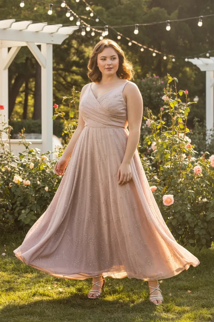 A Line Long Prom Dress