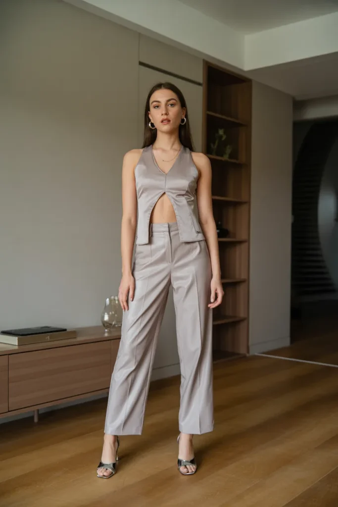 21 Fresita Outfits for Women: Cute Pink Aesthetic Styles Guides 6 Alternate Top with Dress Pants