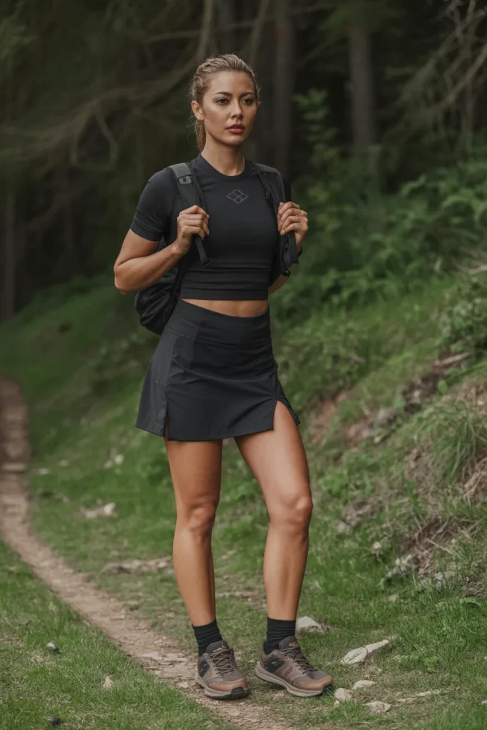 Athletic Skort and Compression Top