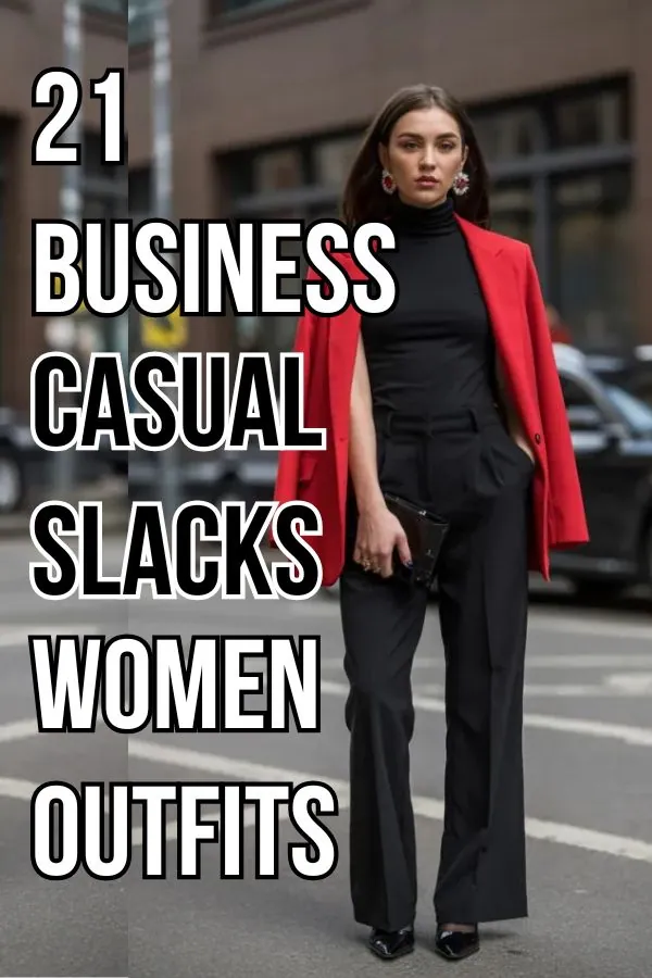 Business Casual Slacks for Women