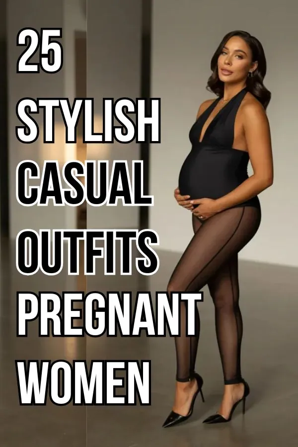Casual Outfits for Pregnant Women