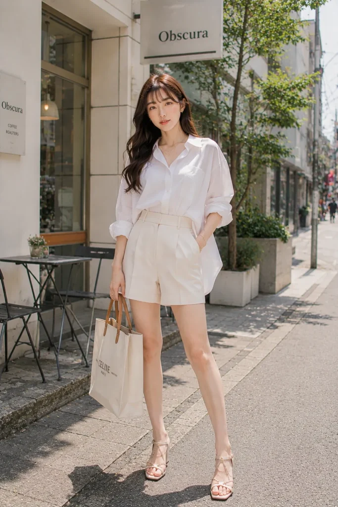 Crisp Shirt Shorts