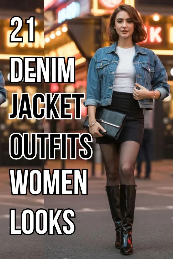 Denim Jacket Outfits for Women