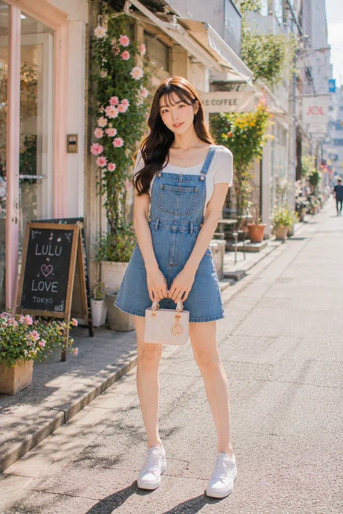Denim Pinafore Redux