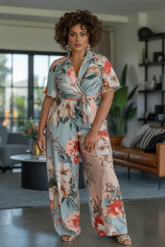 Floral Jumpsuit