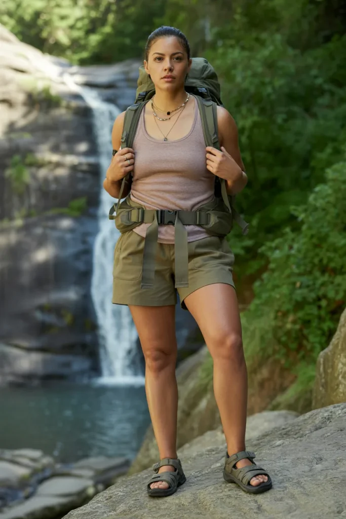 Hemp Shorts and Merino Wool Tank